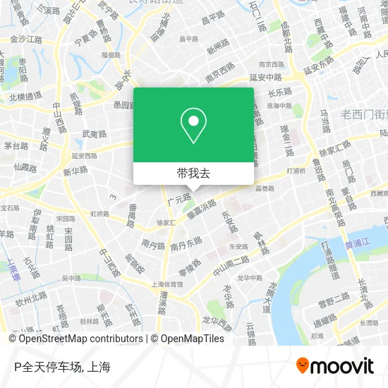 P全天停车场地图