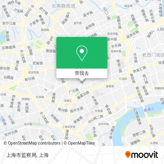 上海市监察局地图