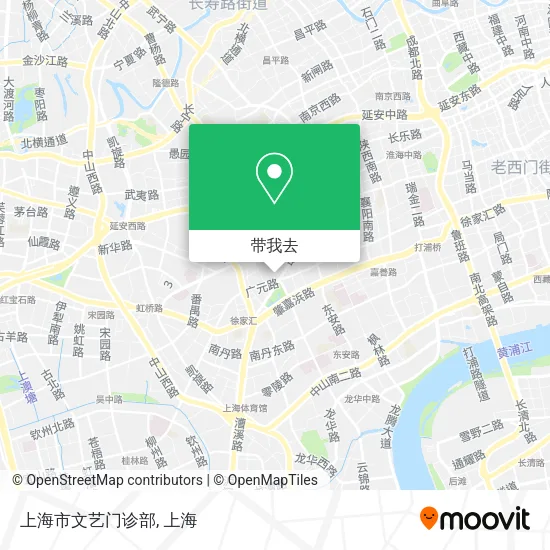上海市文艺门诊部地图