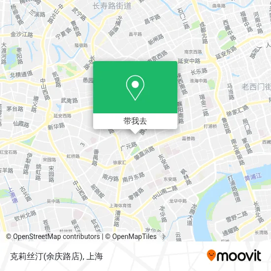 克莉丝汀(余庆路店)地图