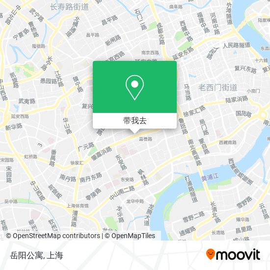 岳阳公寓地图