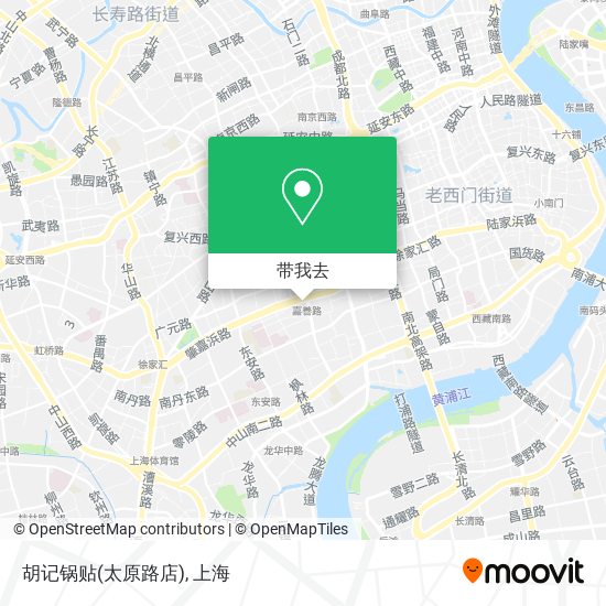 胡记锅贴(太原路店)地图
