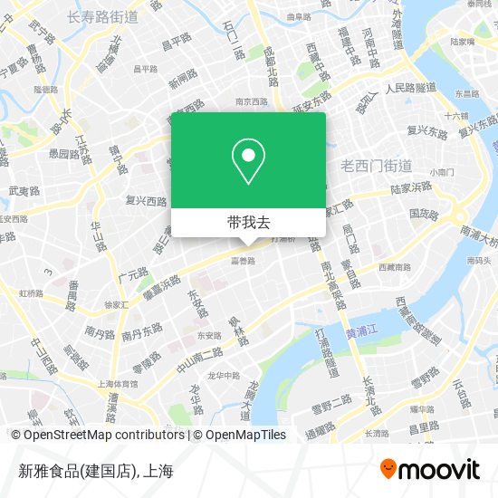 新雅食品(建国店)地图