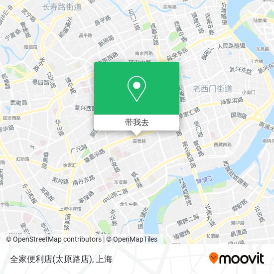 全家便利店(太原路店)地图