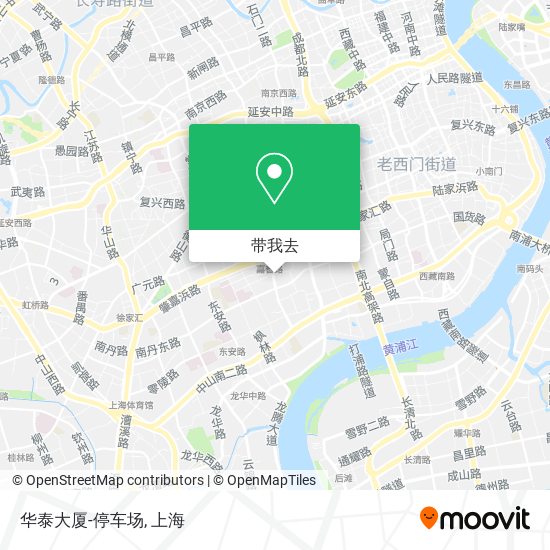 华泰大厦-停车场地图