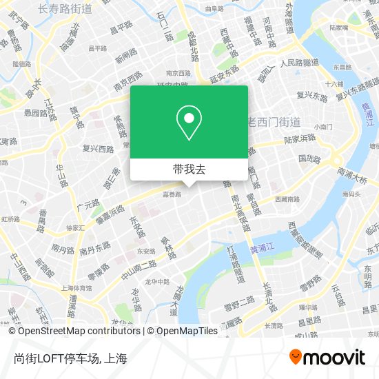 尚街LOFT停车场地图