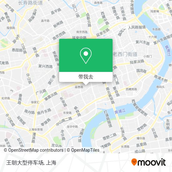 王朝大型停车场地图