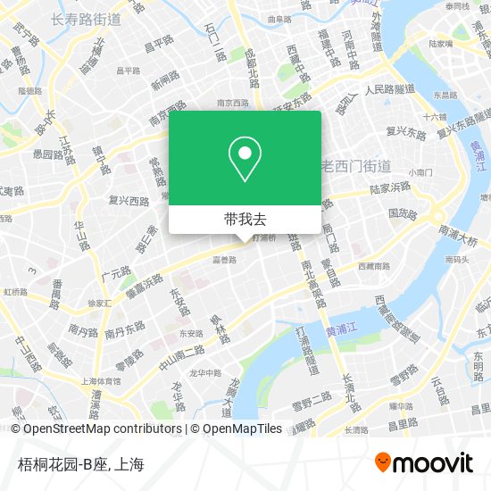 梧桐花园-B座地图