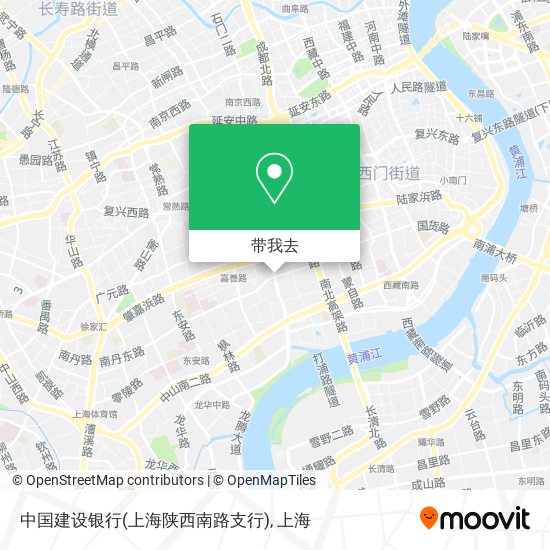 中国建设银行(上海陕西南路支行)地图