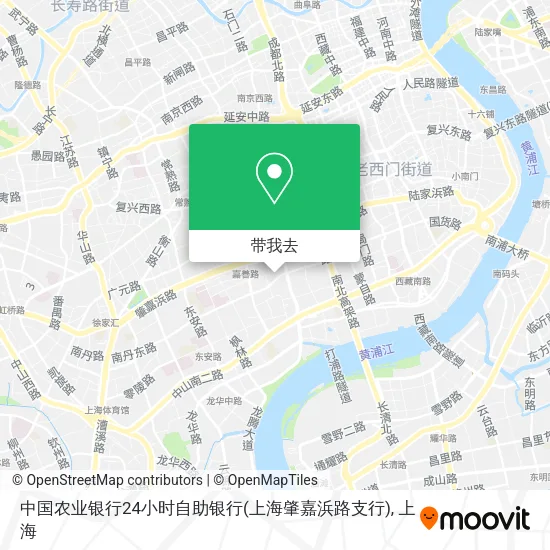 中国农业银行24小时自助银行(上海肇嘉浜路支行)地图