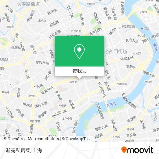 新苑私房菜地图