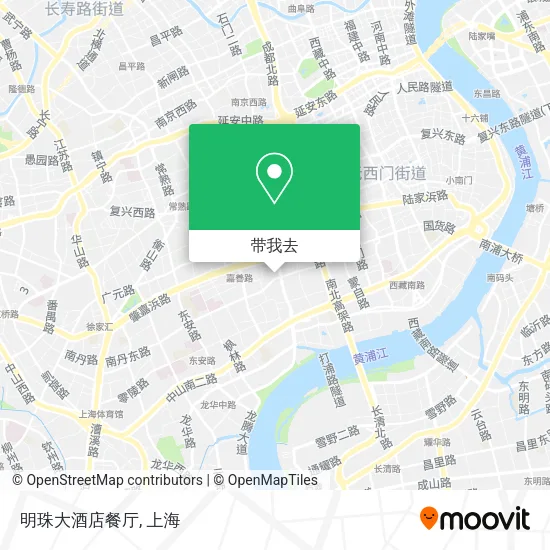 明珠大酒店餐厅地图