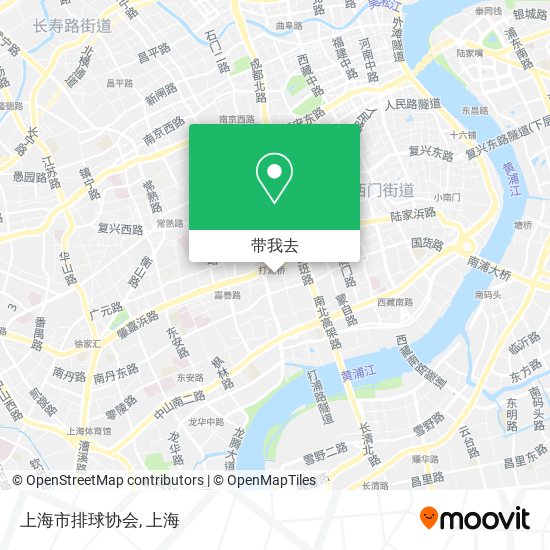上海市排球协会地图