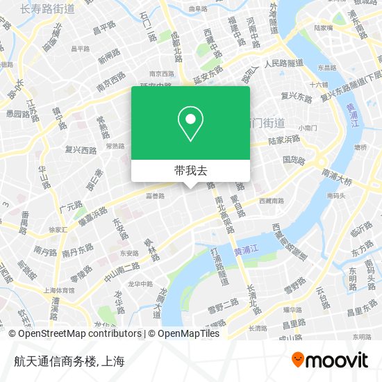 航天通信商务楼地图