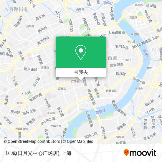 匡威(日月光中心广场店)地图