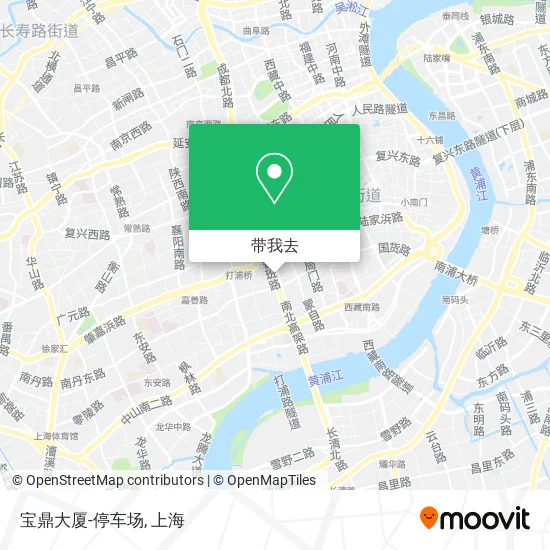 宝鼎大厦-停车场地图