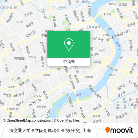 上海交通大学医学院附属瑞金医院(分院)地图