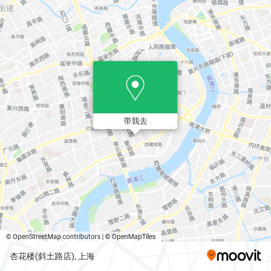 杏花楼(斜土路店)地图