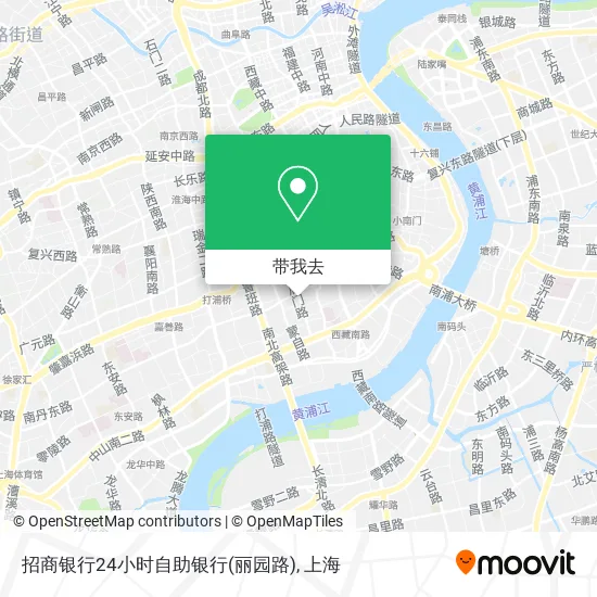 招商银行24小时自助银行(丽园路)地图