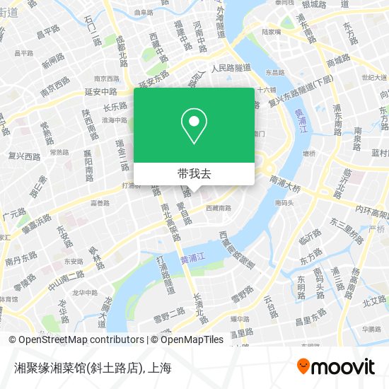 湘聚缘湘菜馆(斜土路店)地图