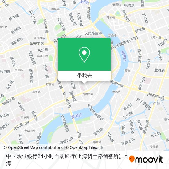中国农业银行24小时自助银行(上海斜土路储蓄所)地图