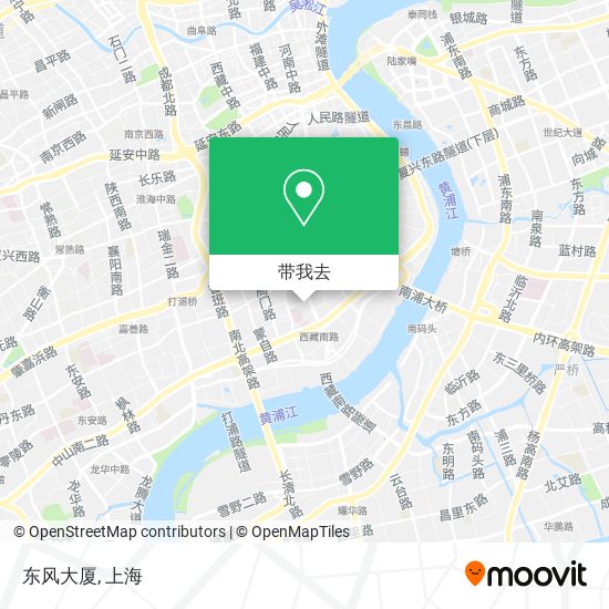 东风大厦地图