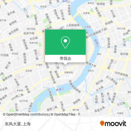 东风大厦地图