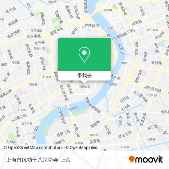 上海市练功十八法协会地图
