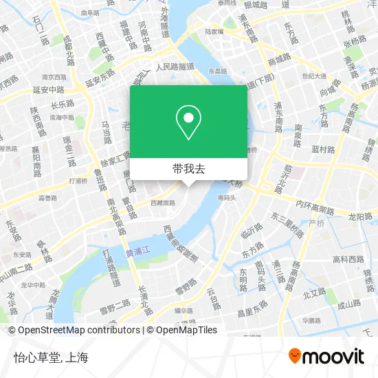怡心草堂地图