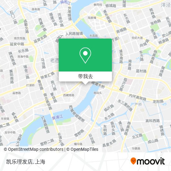 凯乐理发店地图