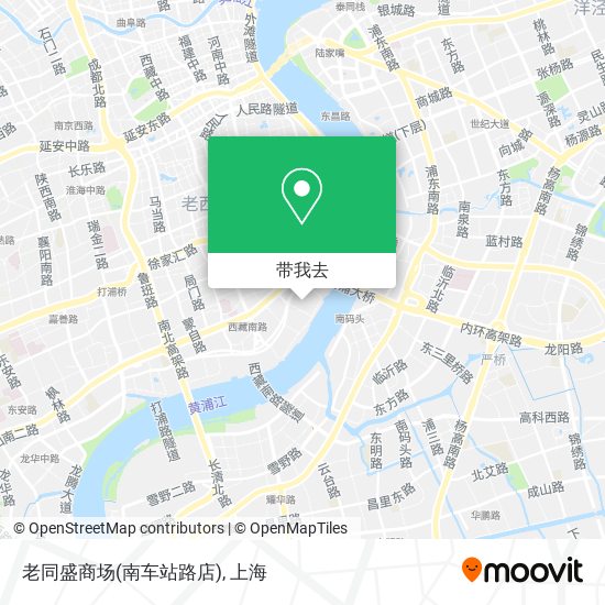 老同盛商场(南车站路店)地图