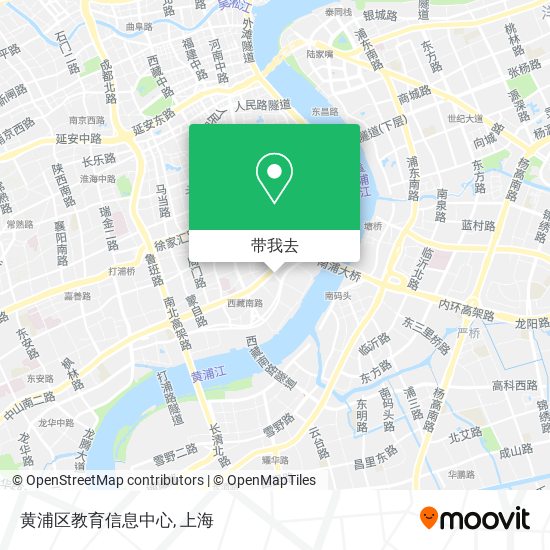黄浦区教育信息中心地图
