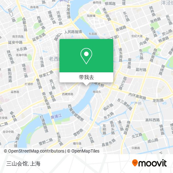 三山会馆地图