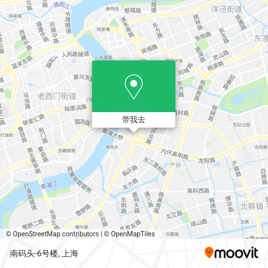 南码头-6号楼地图