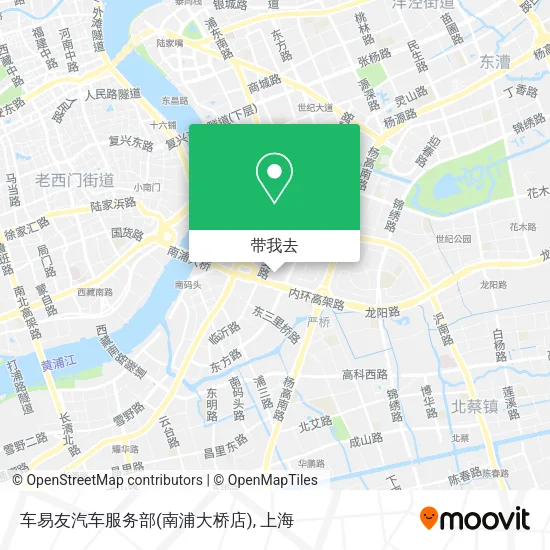 车易友汽车服务部(南浦大桥店)地图