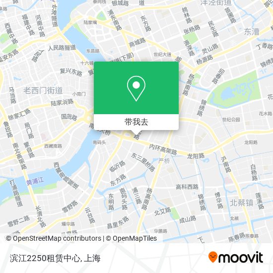 滨江2250租赁中心地图