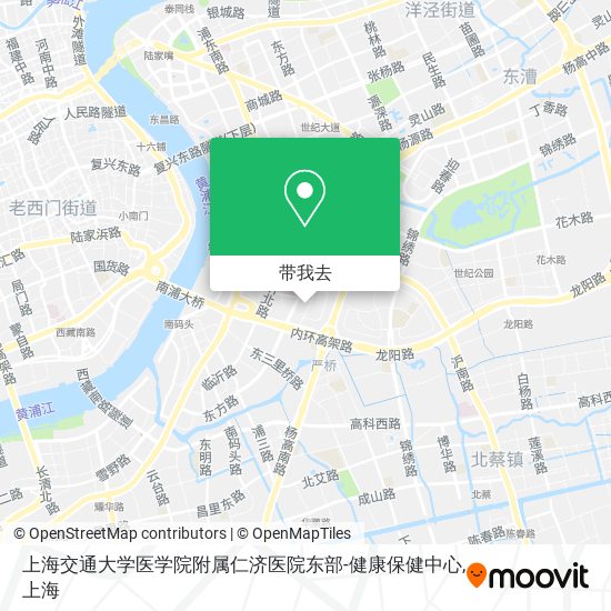 上海交通大学医学院附属仁济医院东部-健康保健中心地图