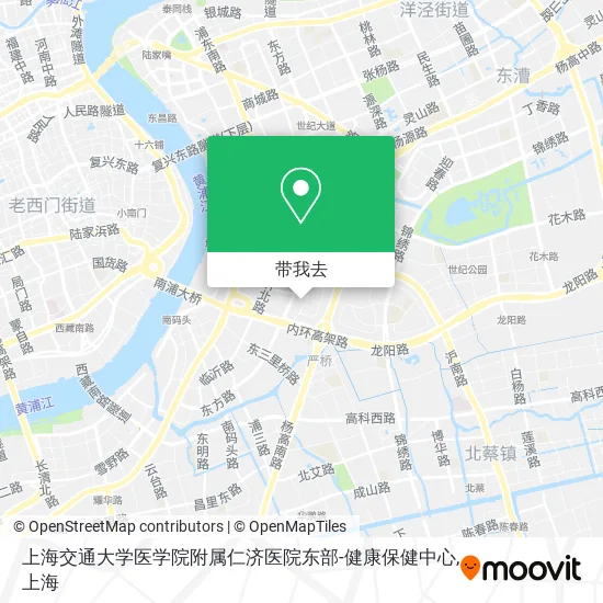 上海交通大学医学院附属仁济医院东部-健康保健中心地图