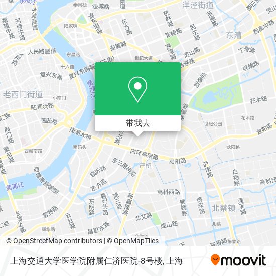 上海交通大学医学院附属仁济医院-8号楼地图
