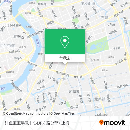 鲱鱼宝宝早教中心(东方路分部)地图