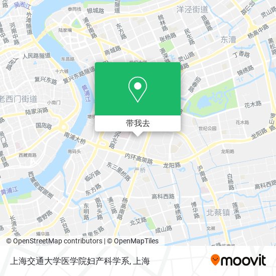 上海交通大学医学院妇产科学系地图