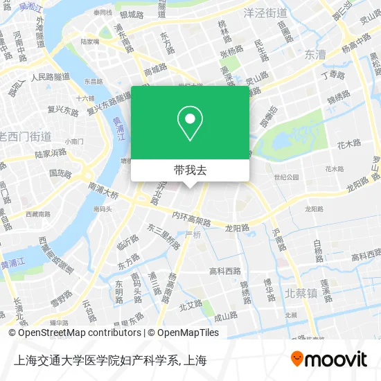 上海交通大学医学院妇产科学系地图