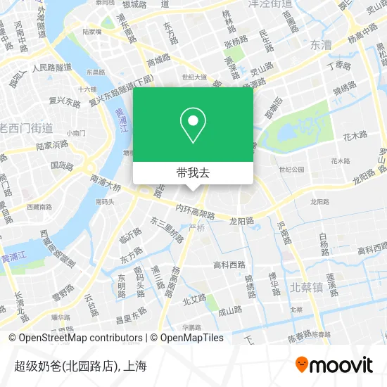 超级奶爸(北园路店)地图