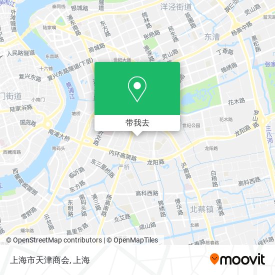上海市天津商会地图