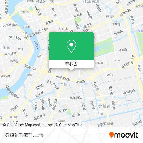 乔顿花园-西门地图