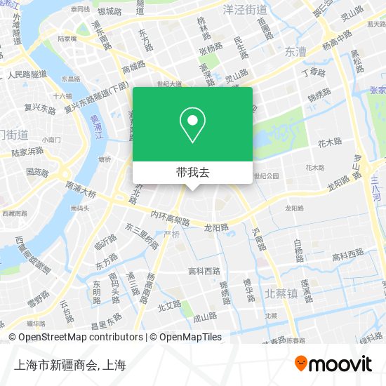 上海市新疆商会地图