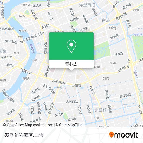 双季花艺-西区地图