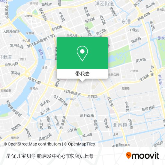 星优儿宝贝学能启发中心(浦东店)地图