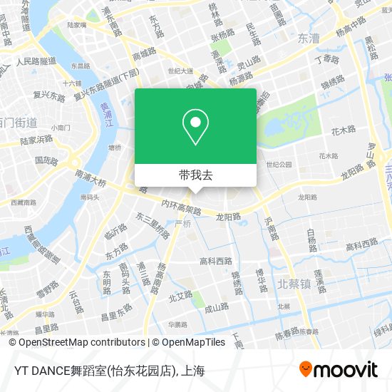 YT DANCE舞蹈室(怡东花园店)地图