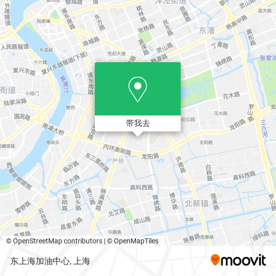东上海加油中心地图